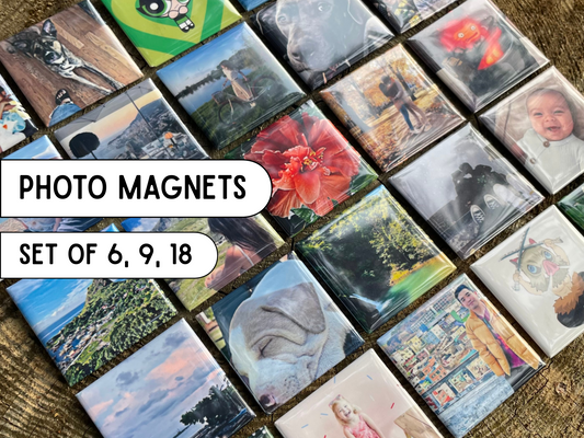 Custom Photo Magnet Set of 6